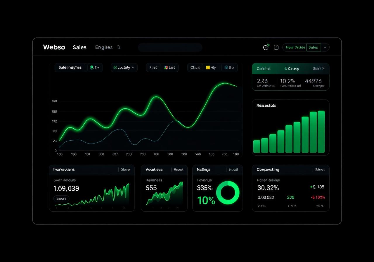 Dashboard de resultados GrupoJV mostrando crescimento de vendas